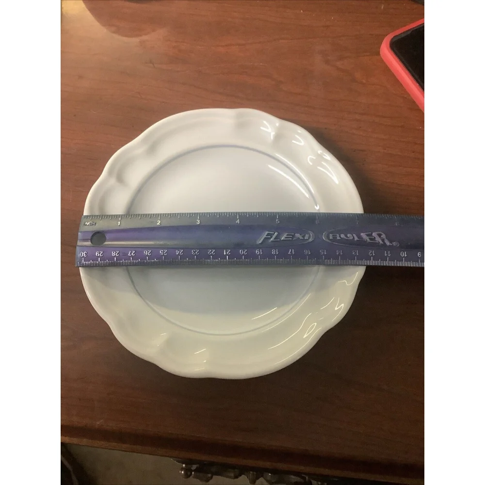 Pfaltzgraff Bouquet Gazebo Blue White Replacement Salad Desert Plate